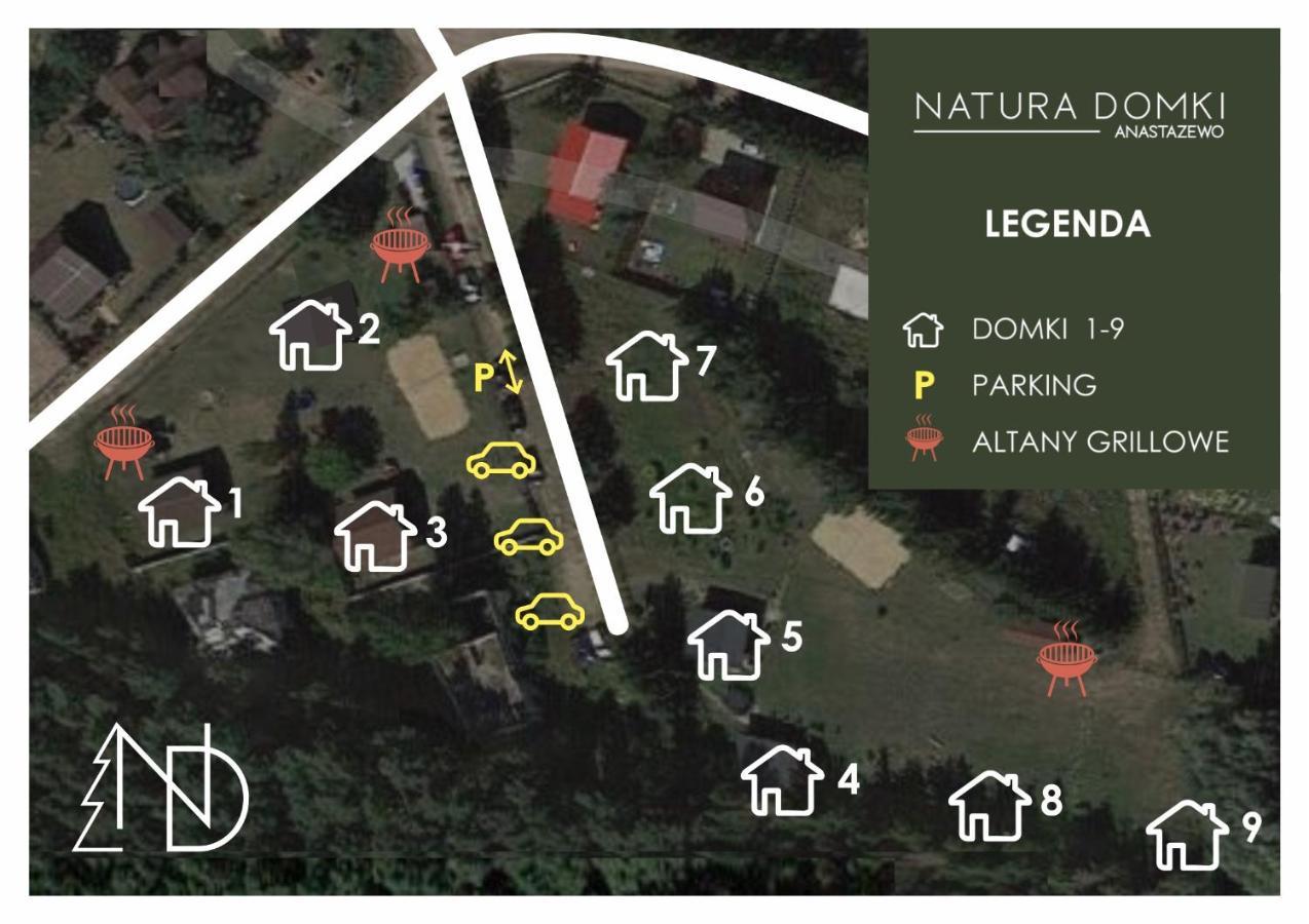 Natura Domki Anastazewo Exterior foto
